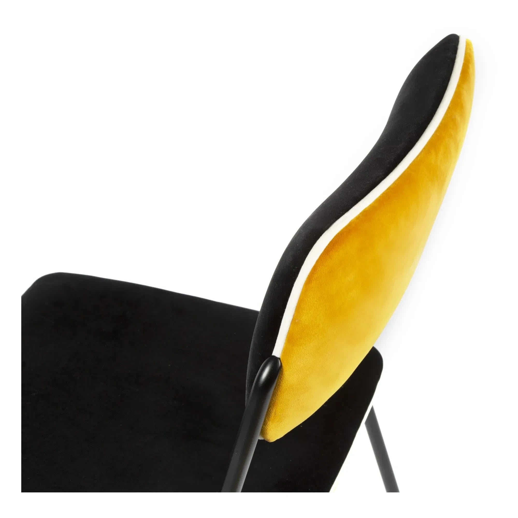 Maison Sarah Lavoine - Double Jeu Velvet Chair | Mustard