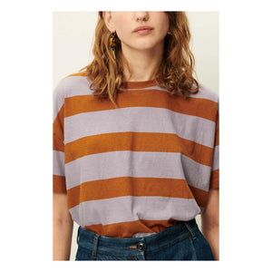 Sessùn - Tooli Cotton T-Shirt | Lilac