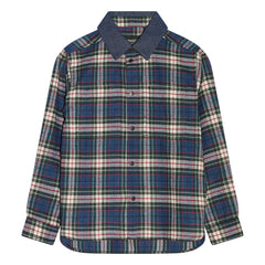 Finger in the Nose - Enara Checkered Shirt | Blue