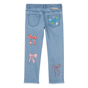 Stella McCartney Kids - Jean Nœuds | Denim Blue