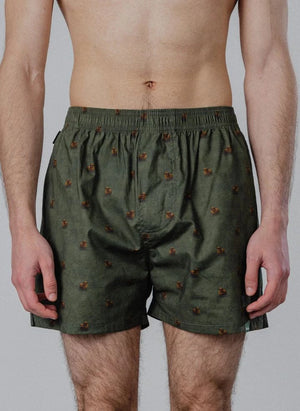 Pockies - Koyun Boxer Şort | Yeşil