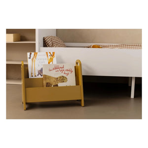 Nofred - Wooden Bookshelf | Yellow Curry