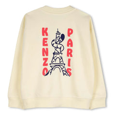 Kenzo - Molton Sweat Kenzo Garden Paris | Pale Yellow