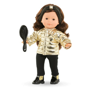 Corolle - Sewing Kit for 36 cm Doll with Jacket and Accessories | Gold