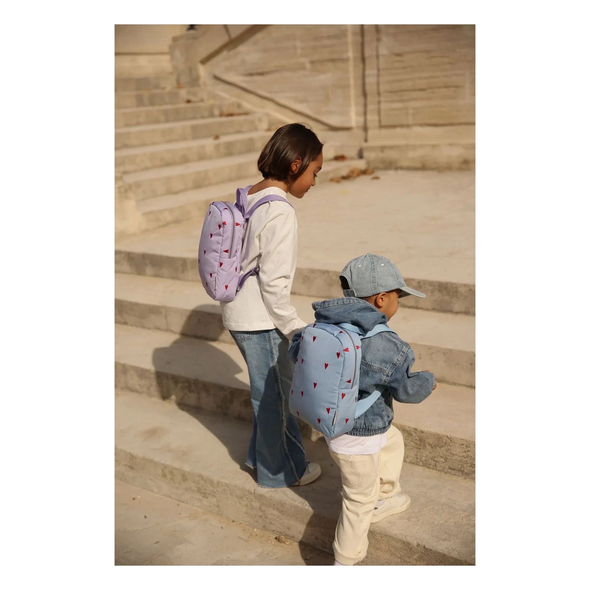 Studio Noos - Puffy Heart Backpack | Lilac