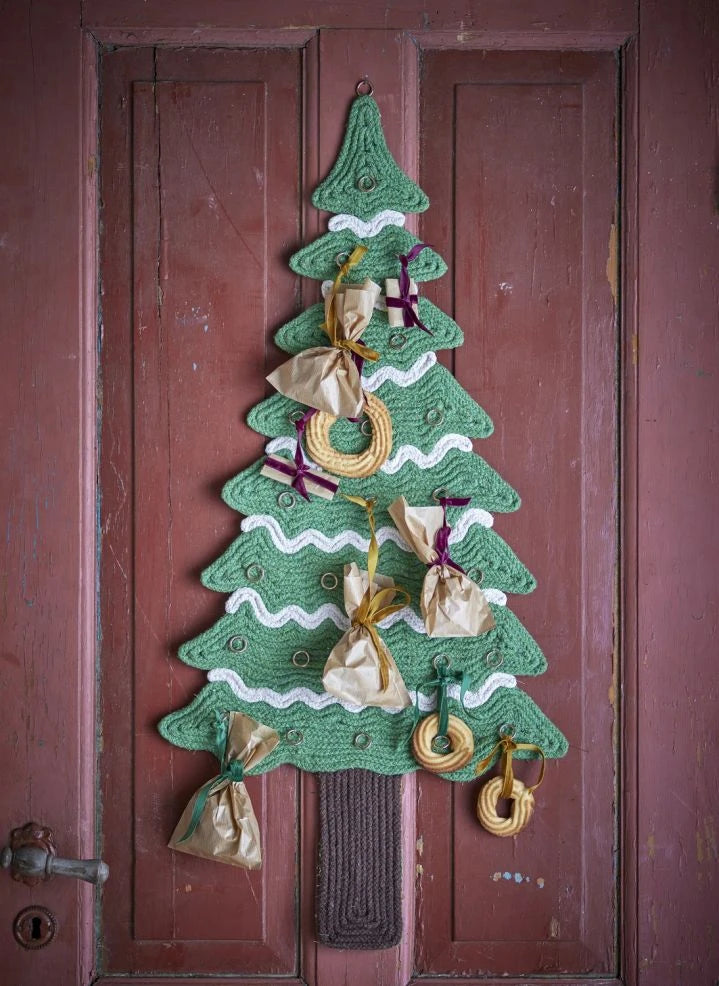Bloomingville - Douglas cotton advent calendar | Green
