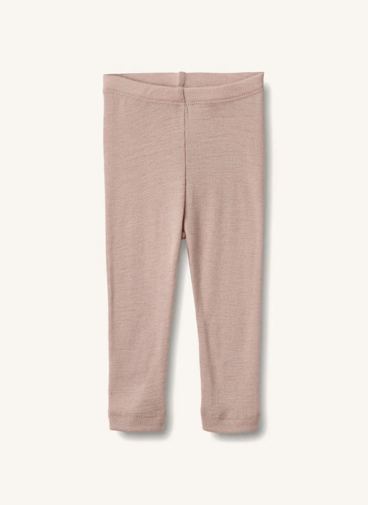 Wheat - Agi Wool Tights | Dust Pink