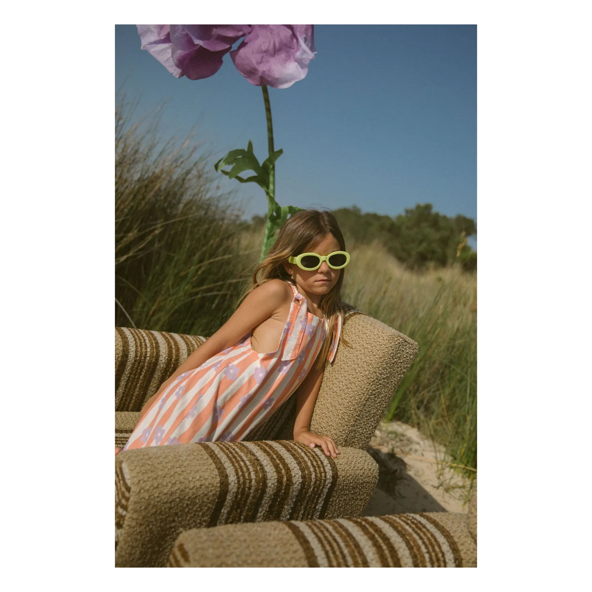 My First Cantê - Cleo striped jumpsuit | Pink