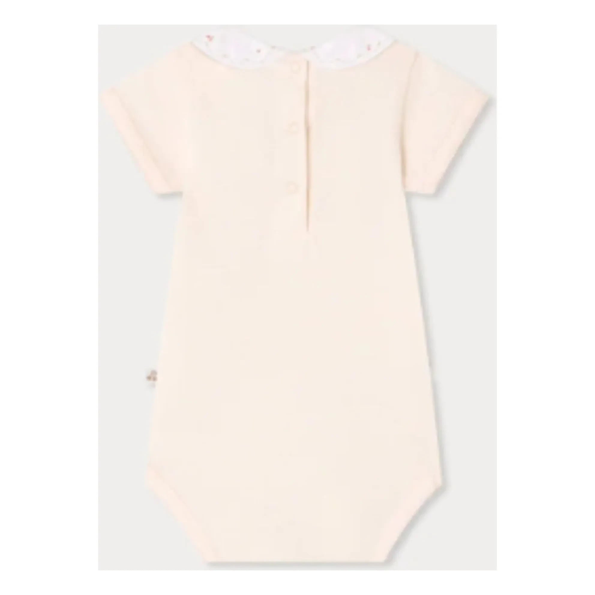 Bonpoint - Swan bodysuit in organic cotton | Powder pink