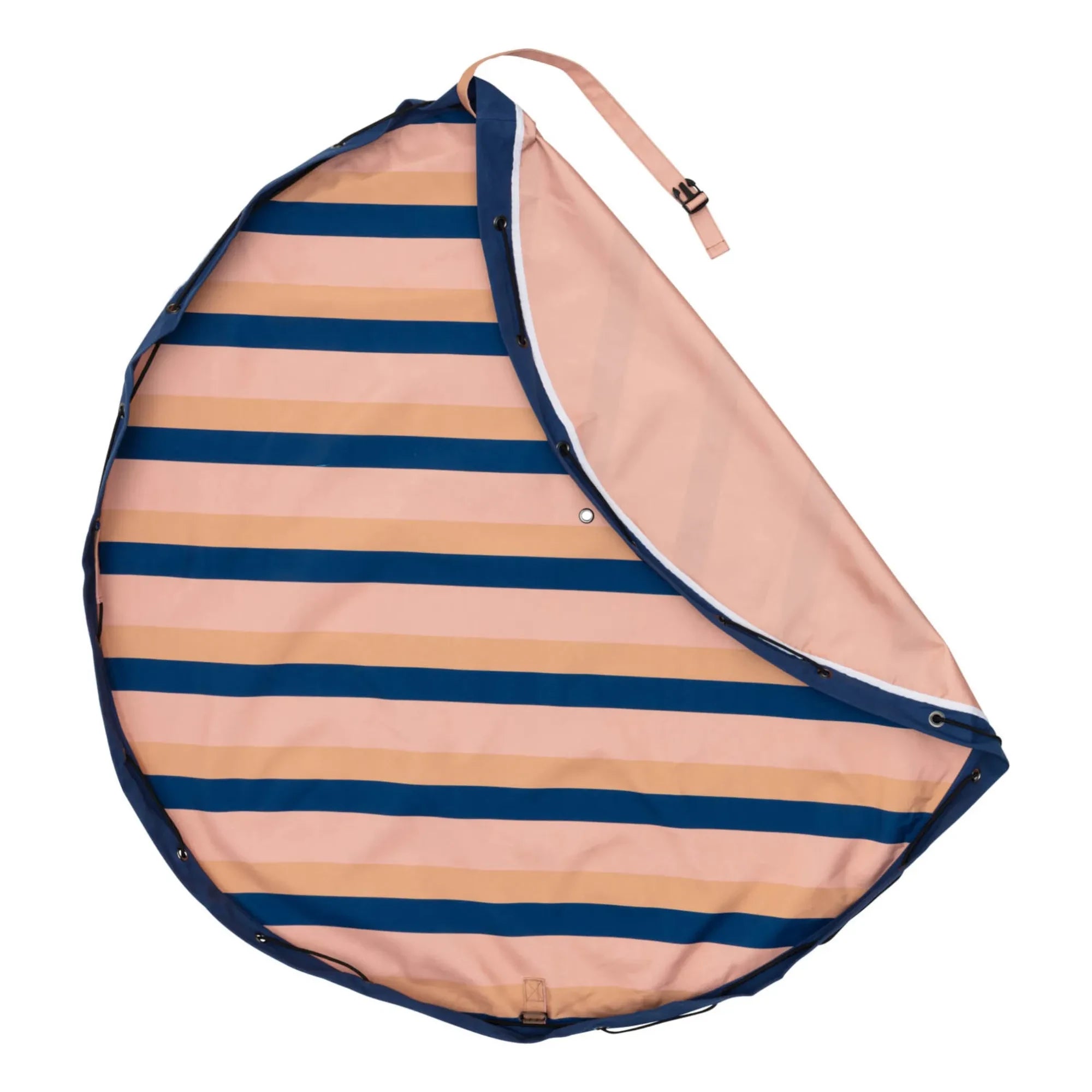 Play and Go - Noomad outdoor bag / mat - Mocha stripes