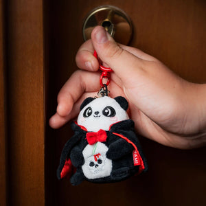Legami - Cadılar Bayramı Panda Peluş Anahtarlık "Bam-Boo!" - Süper Yumuşak Mini
