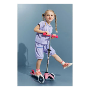 Micro - Mini LED Fluorescent Scooter | Pink