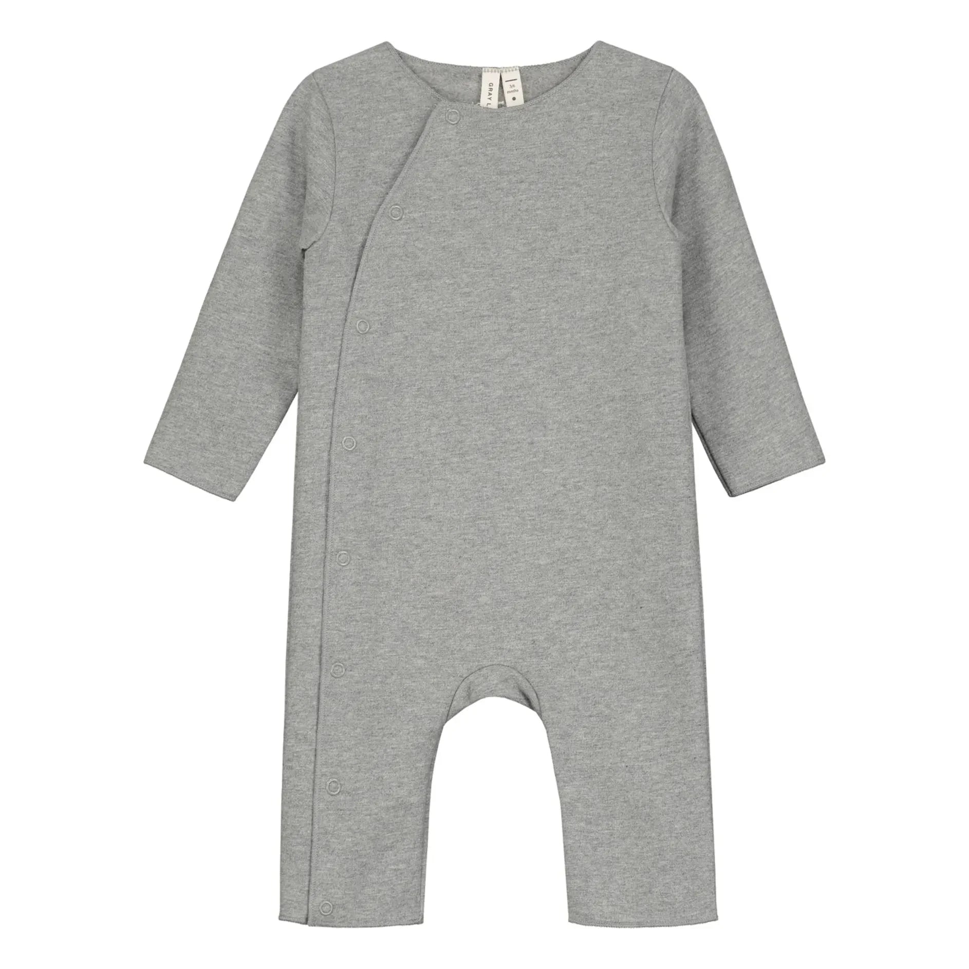 Gray Label - Organic Cotton Romper | Heather Grey