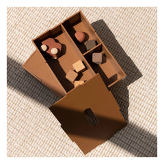 Nofred - Wooden Lid Storage Box | Brown