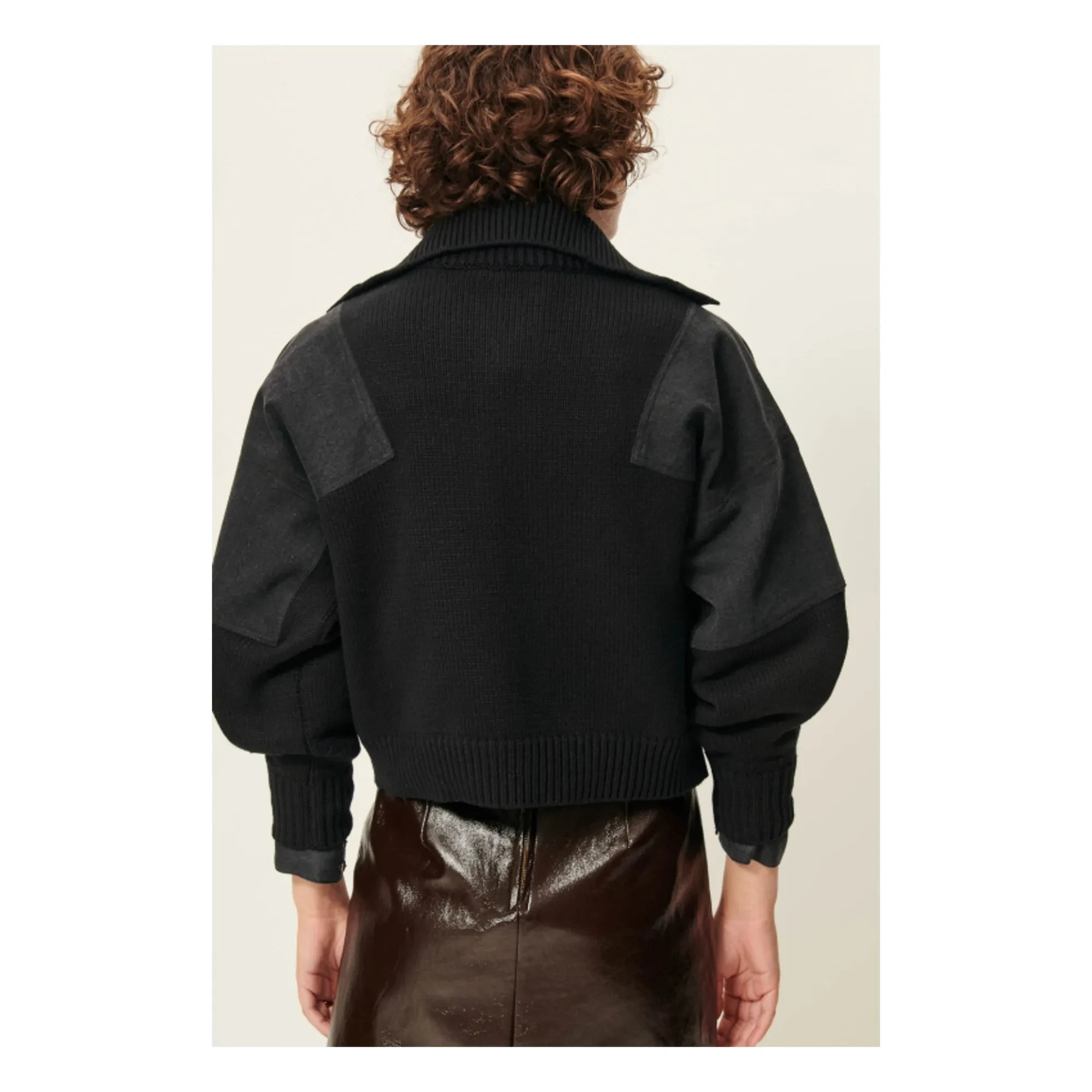 Sessùn - Wysael Merino Wool Sweater | Black