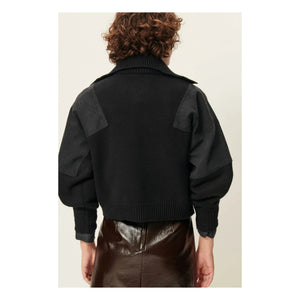 Sessùn - Wysael Merino Wool Sweater | Black