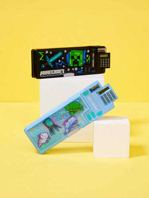 Smiggle - Minecraft Otomatik Hesap Makineli Kalem Kutusu
