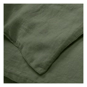 Communauté de biens - Washed Linen Duvet Cover | Khaki