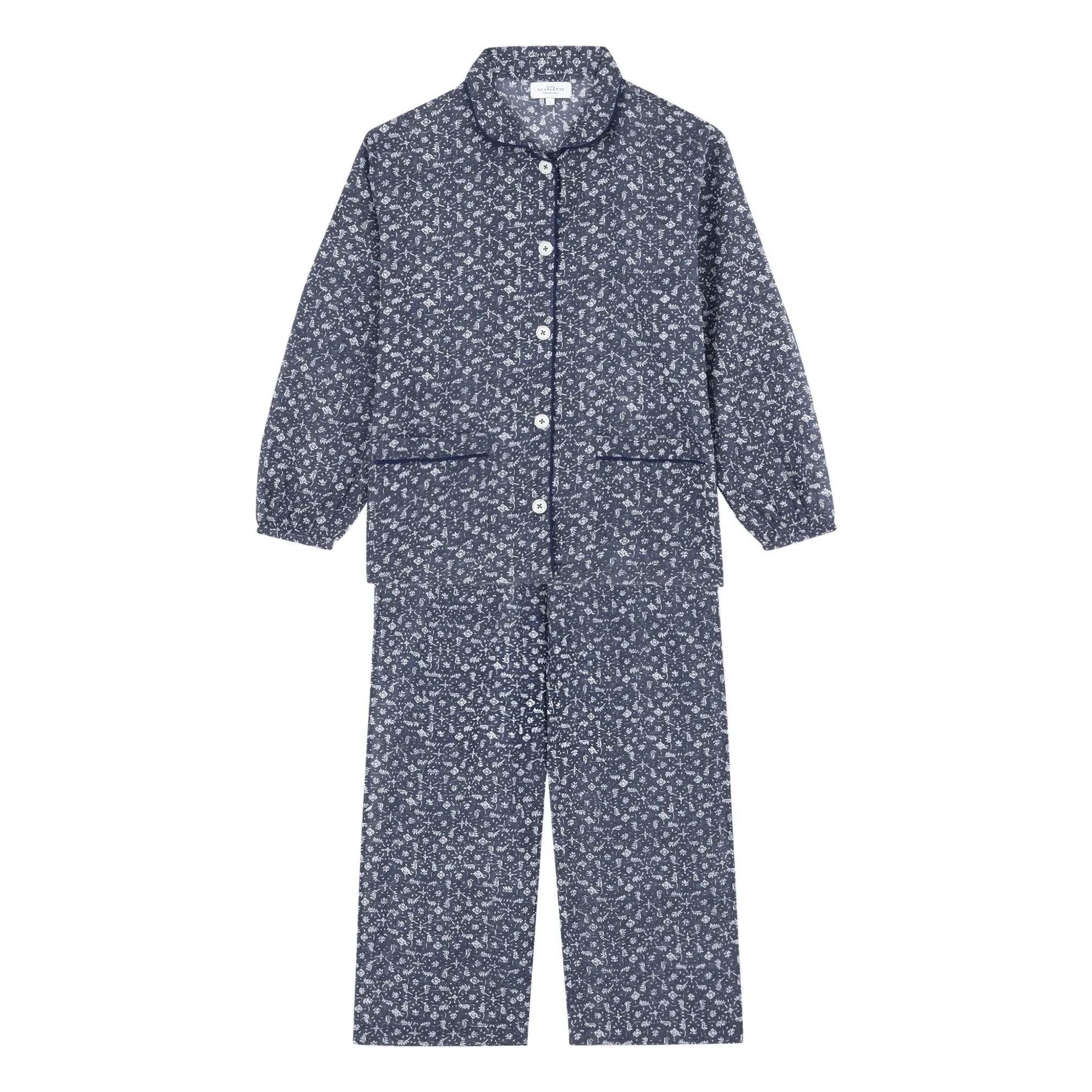 Scarlette Ateliers - Claudine Marge Pajamas | Blue