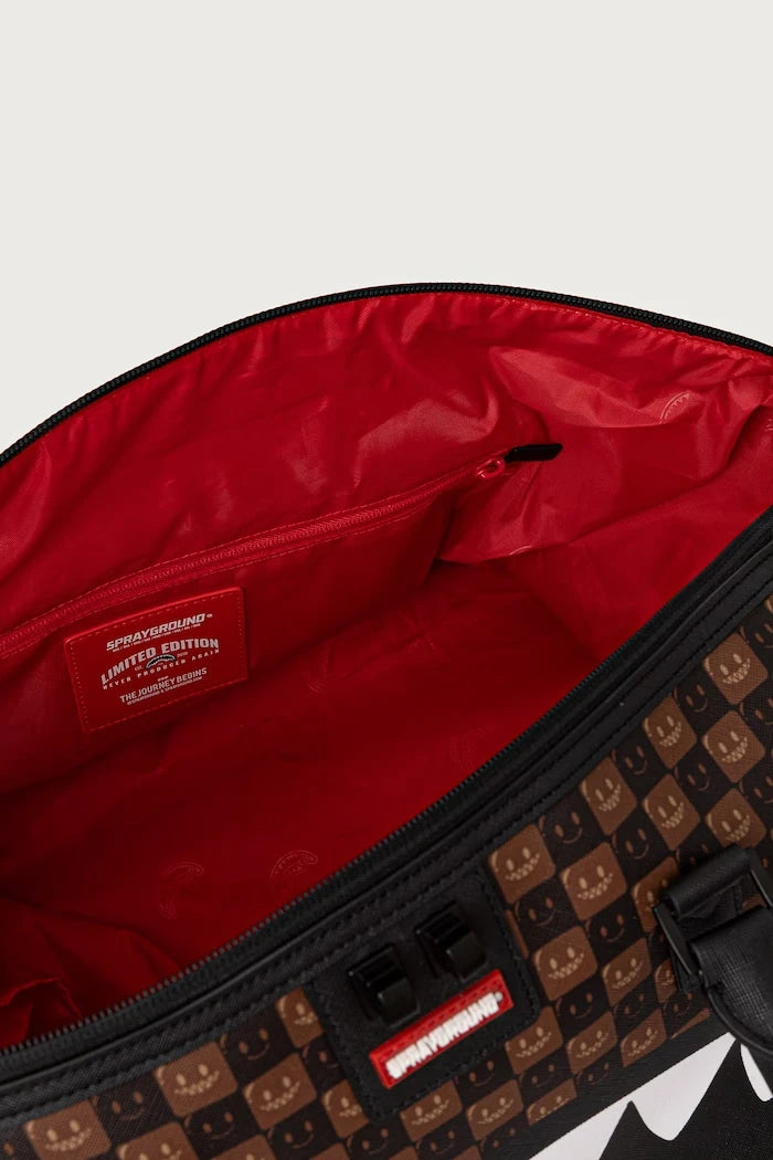 Sprayground - Brown Sharks Travel Bag in Paris 910D9306NSZ