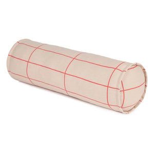 Nobodinoz - Organic cotton bolster pillow | Powder Pink