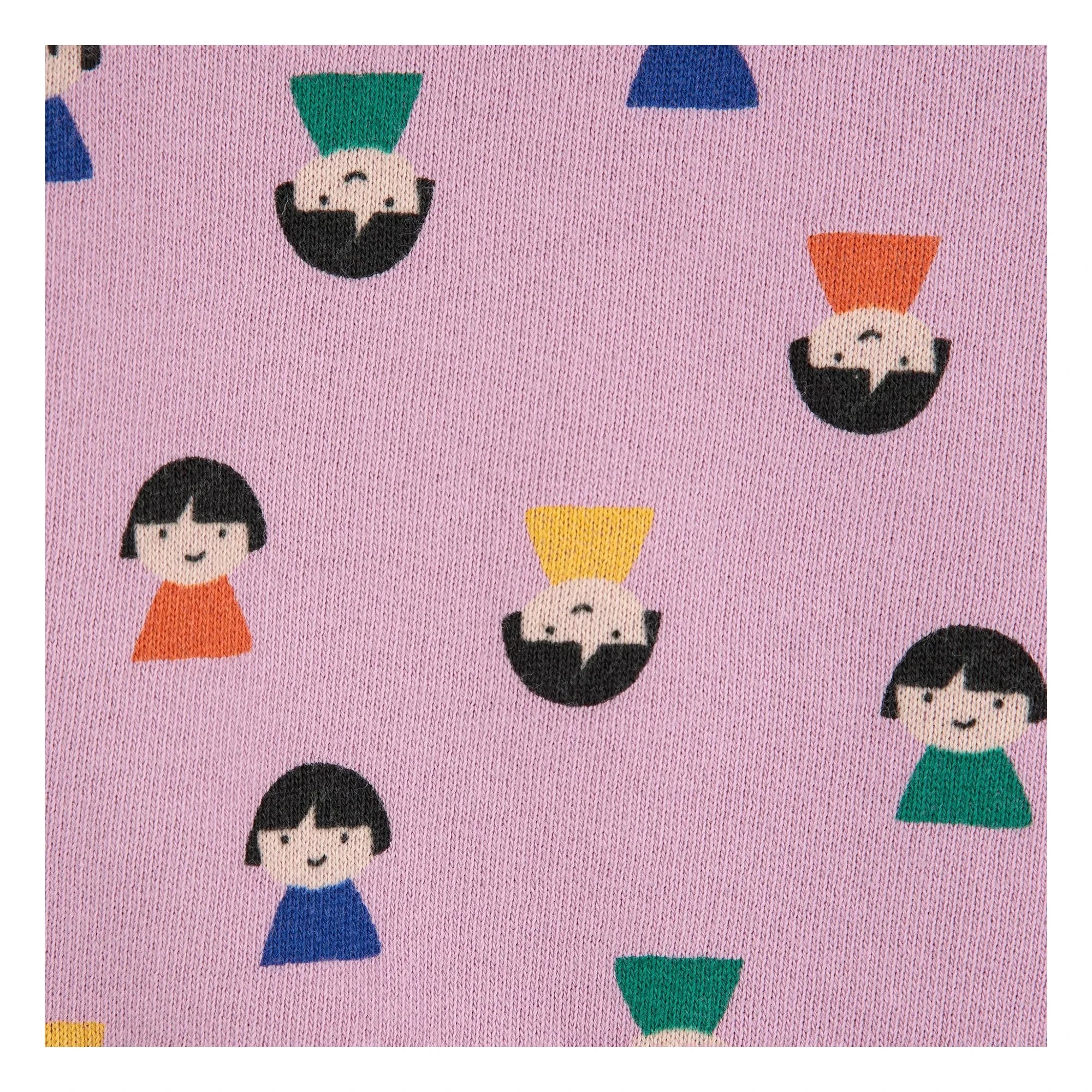 Bobo Choses - Esnek Paçalı Organik Pamuklu Sweatpant | Lila