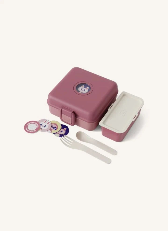 Monbento - Snacky Sandwich Box | Dusty Pink