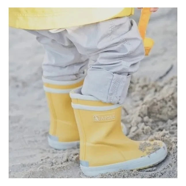 Aigle - Baby Flac Rain Boots | Yellow