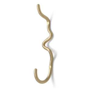 Ferm Living - Curvature Wall Hook | Brass