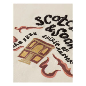 Scotch & Soda - 40th Anniversary T-Shirt | Ecru