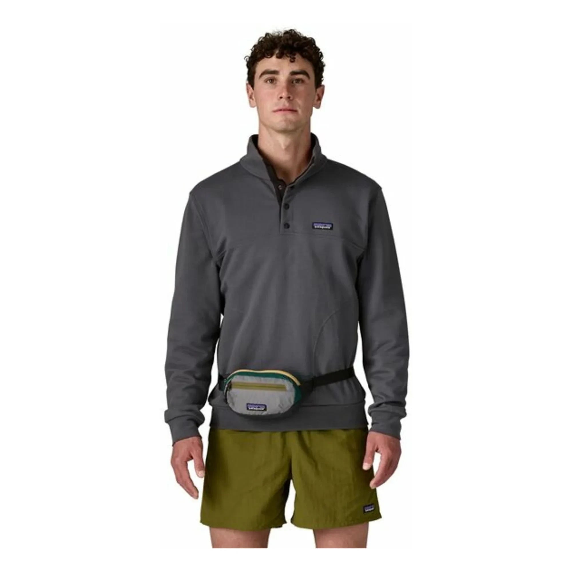 Patagonia - Mini Terravia Recycled Fiber Banana Bag | Gray