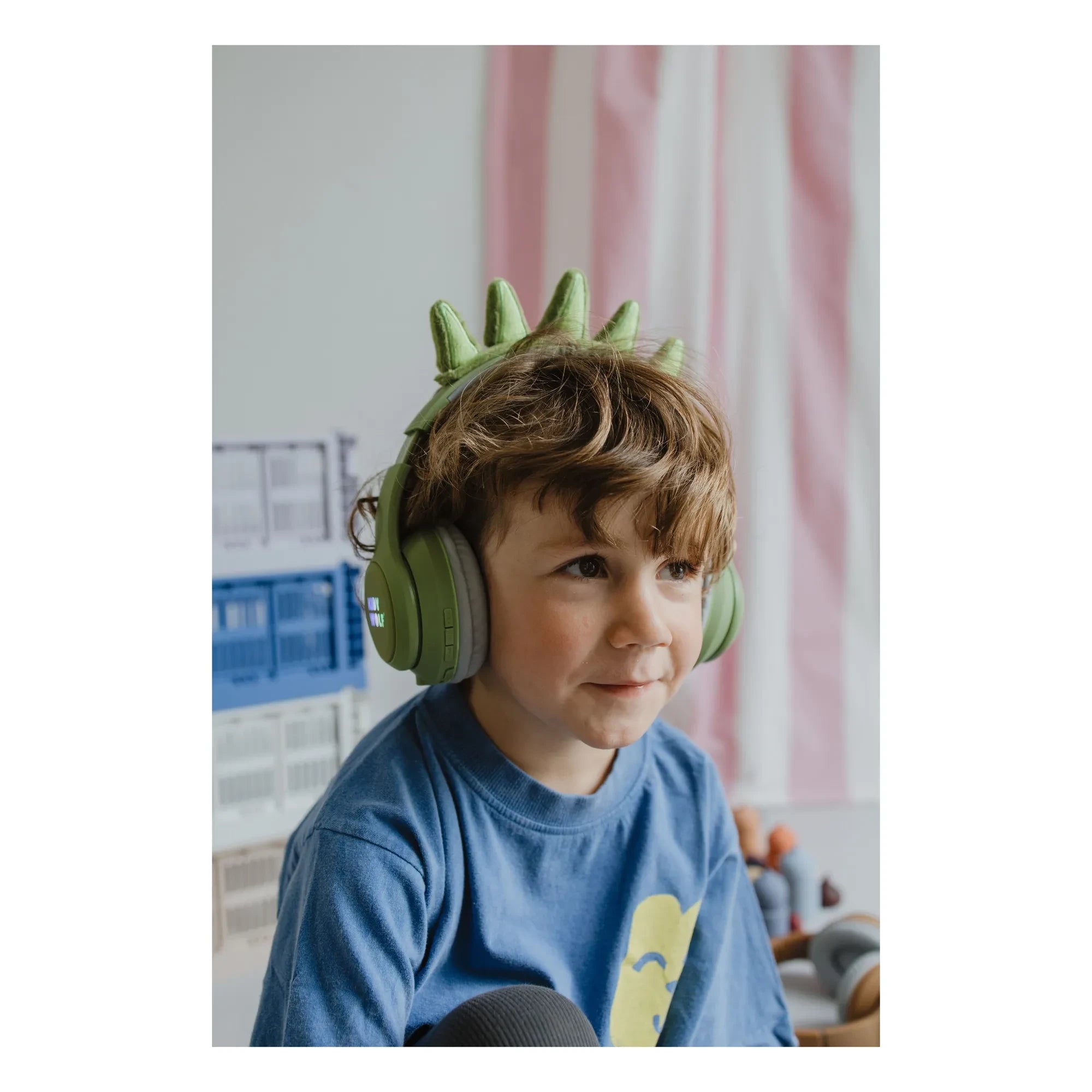 Kidywolf - Dinosaur Headphones | Green