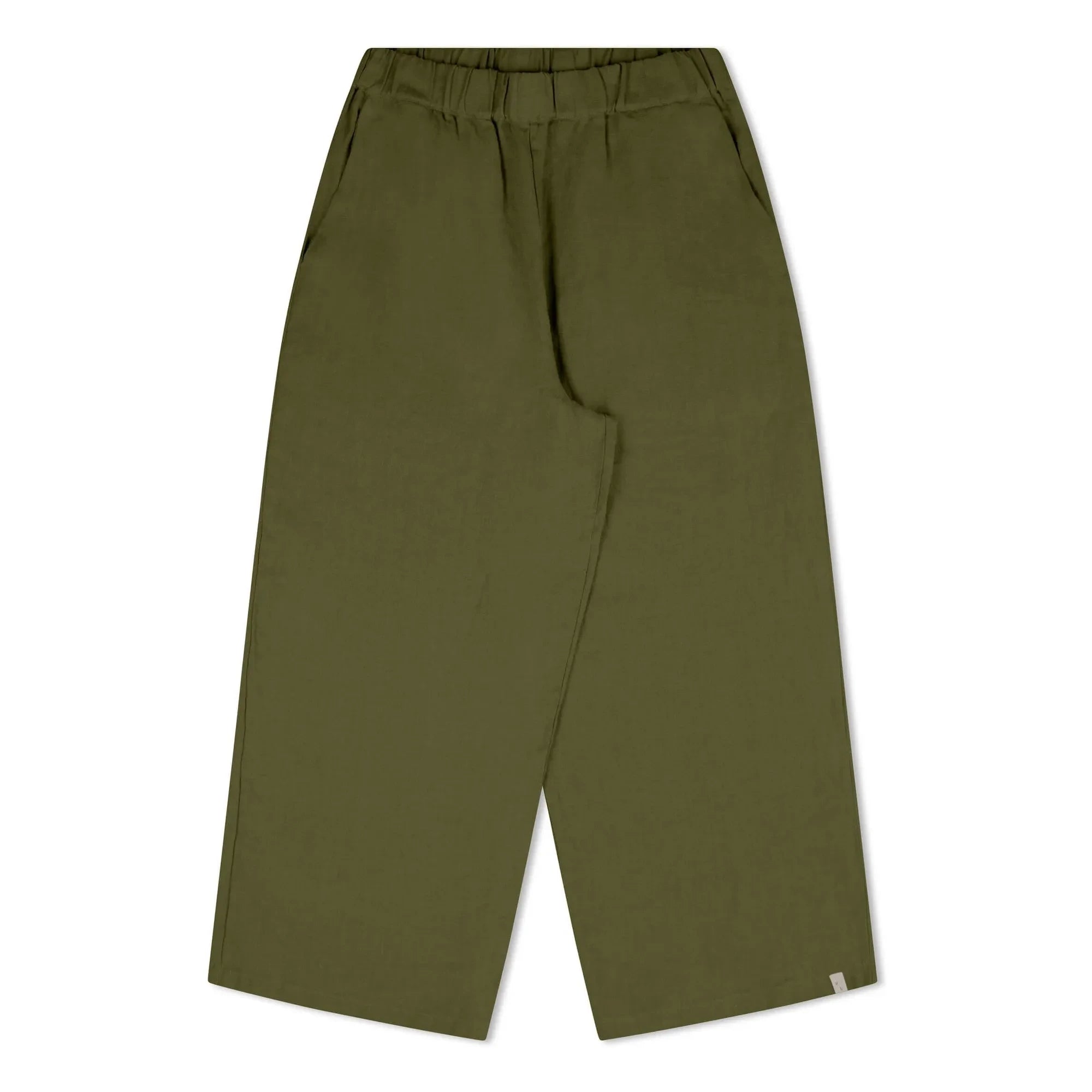 Matona - Linen Pants | Olive