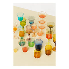 Bitossi - Luca Cam Glass Set - 6-piece | Red