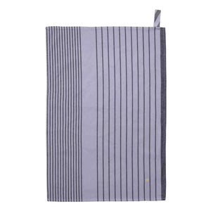 La Cerise Sur Le Gâteau - Piero Organic Cotton Striped Kitchen Towel | Lavender