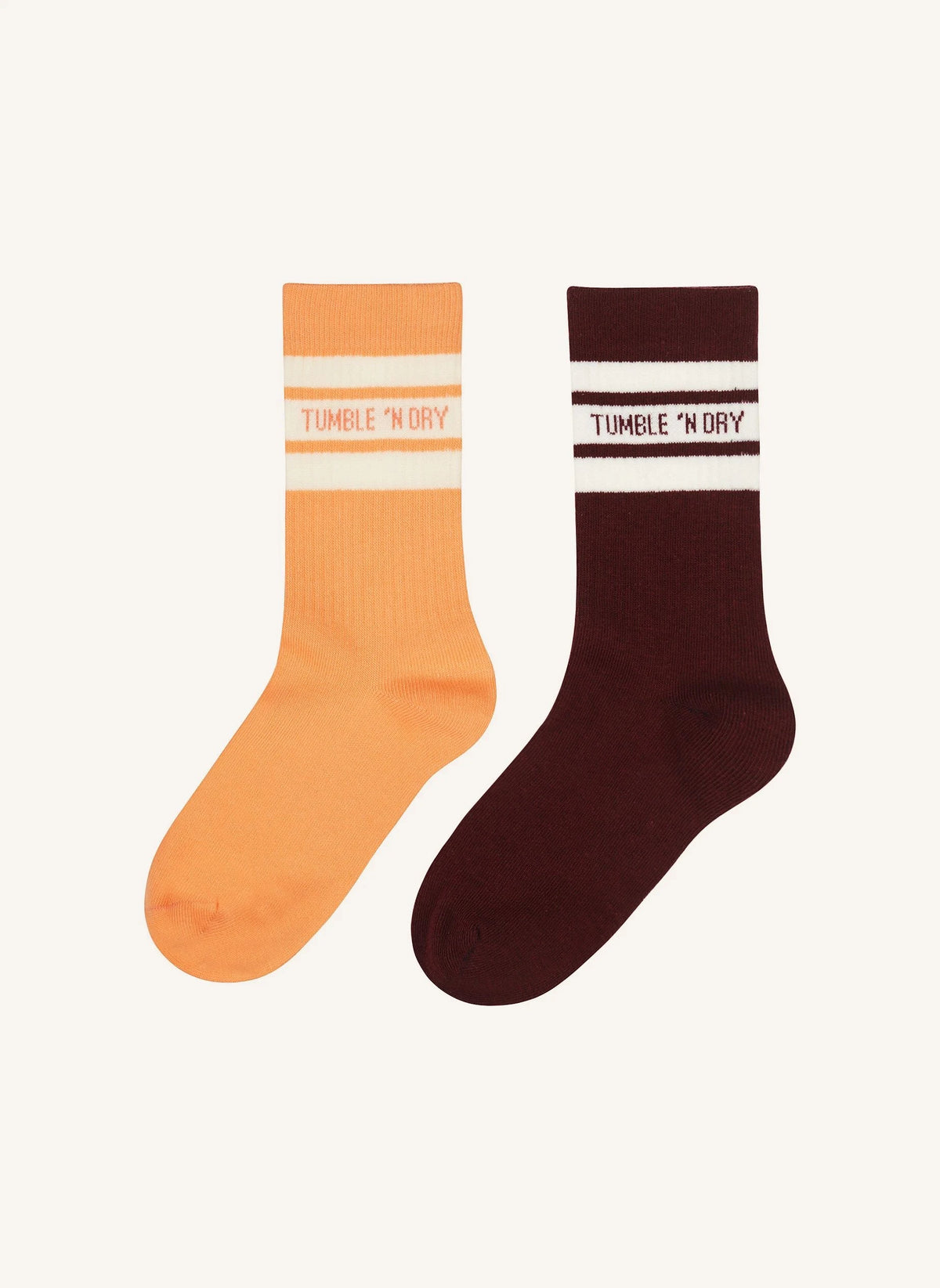 Tumble N'Dry - 2 Pair Sock Set | Dark Red