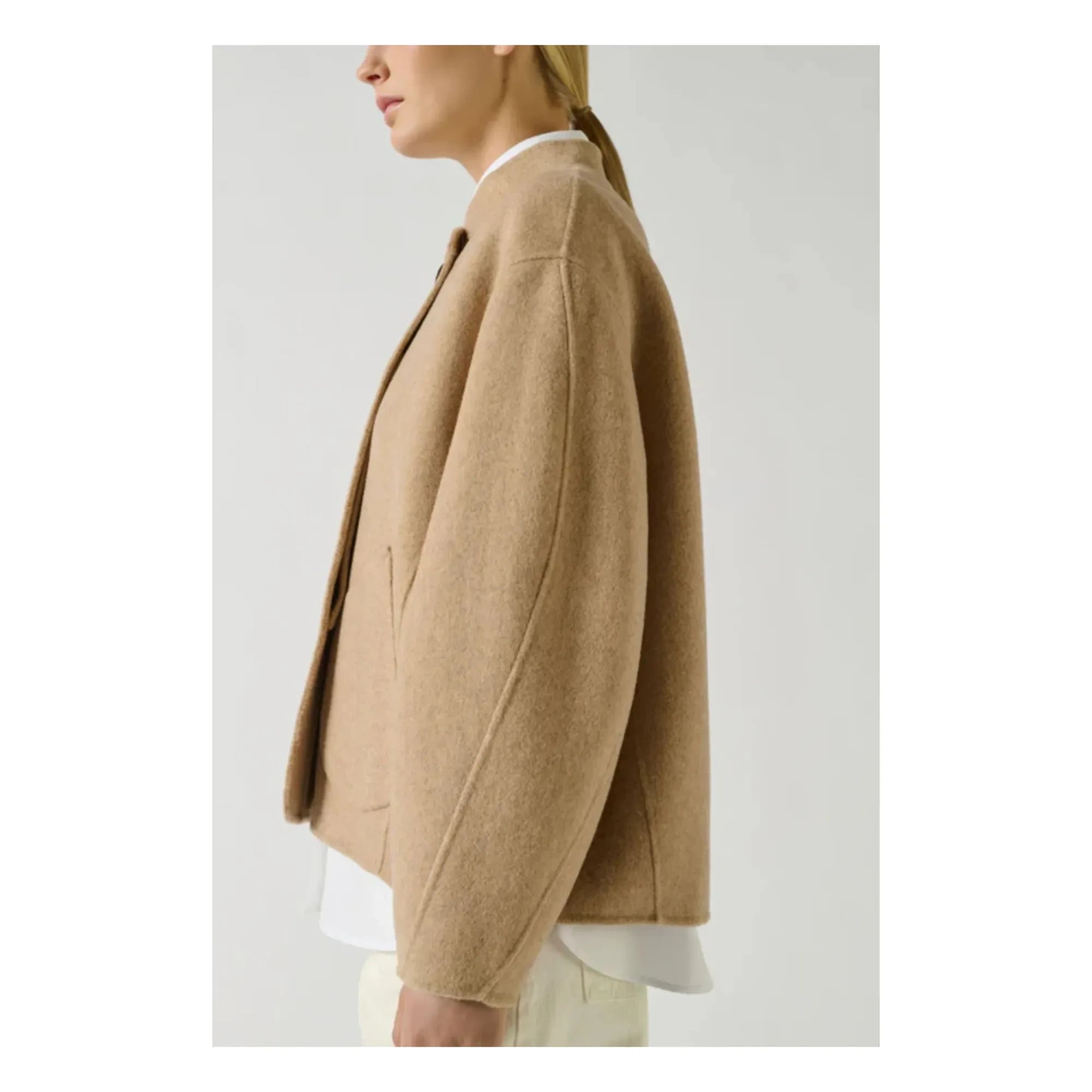 Soeur - Windsor Wool Coat | Heather Beige