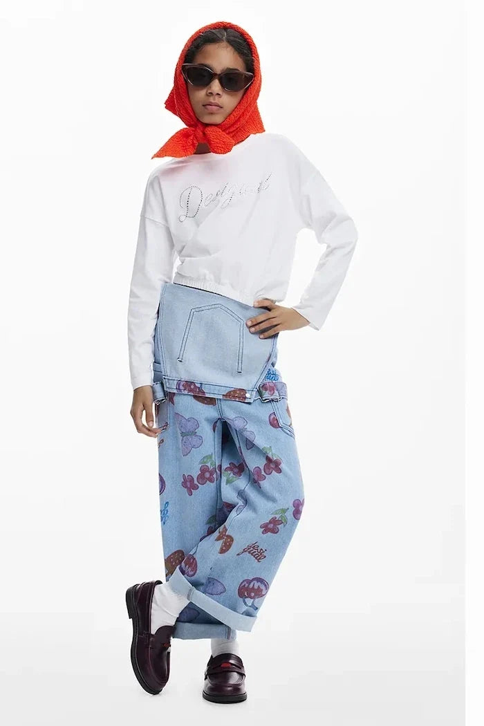 Desigual Uzun Kollu Çocuk Bluzu