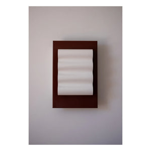 Violaine d'Harcourt - Wave Frame Wall Lamp | Brown