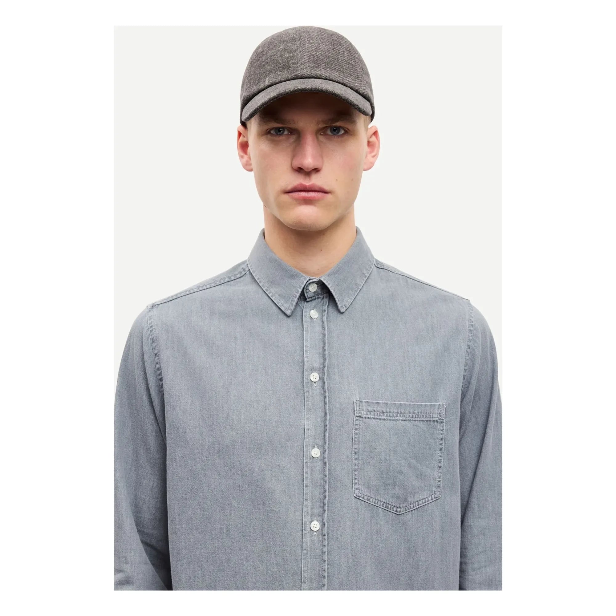 Samsoe Samsoe - Shirt Saryan P 15248 Organik pamuk | Açık Mavi