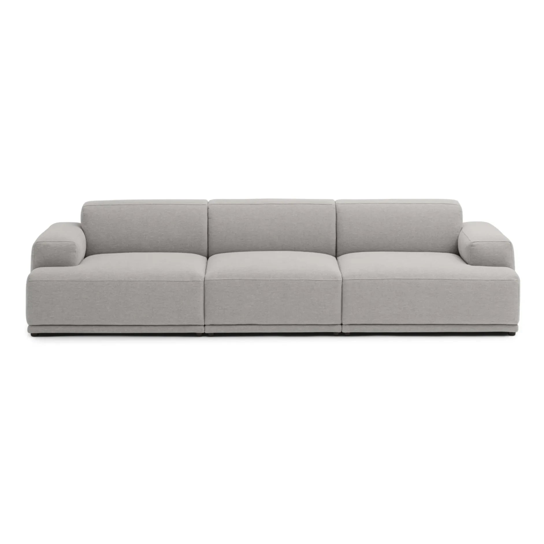 Muuto - Connect Soft 3-Seater Sofa | Light Gray