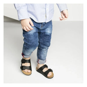 BIRKENSTOCK - Arizona nubuck sandal | Black