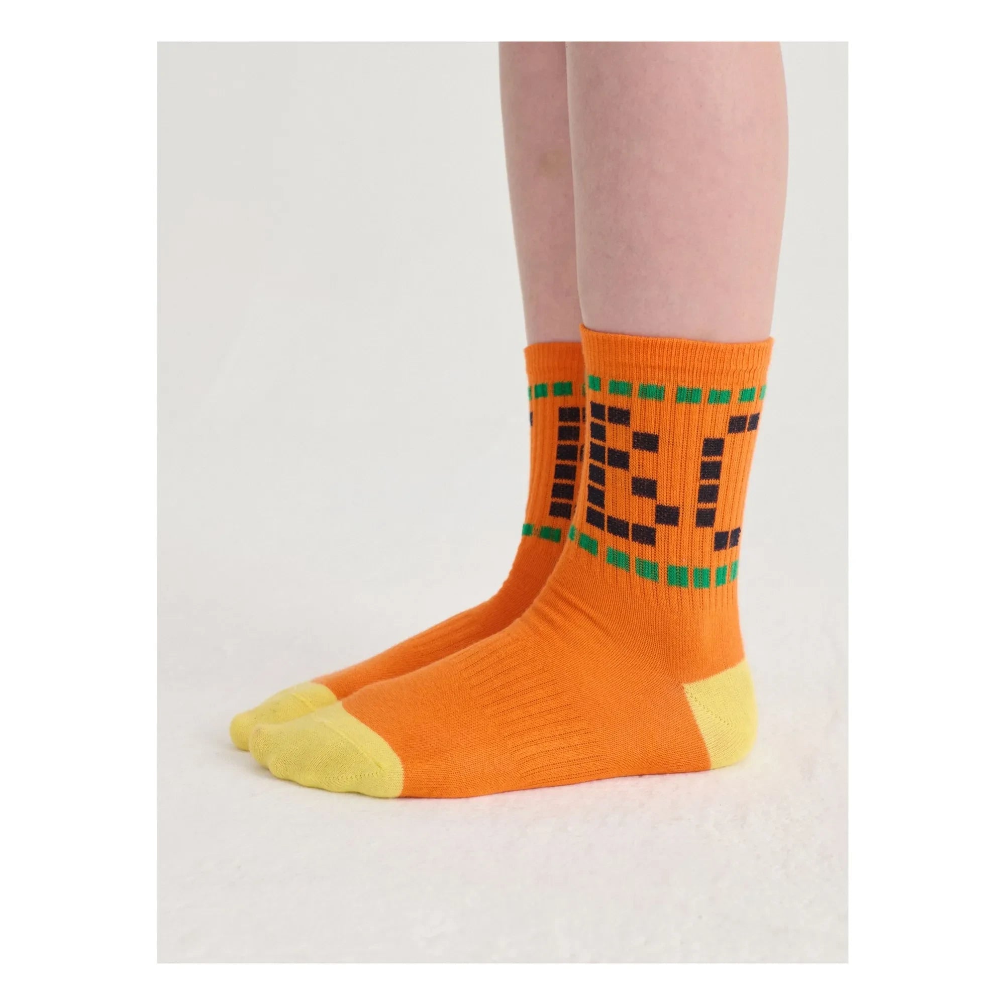 Bobo Choses - Bobo Choses Organic Cotton 2-Pair Sock Set | Orange