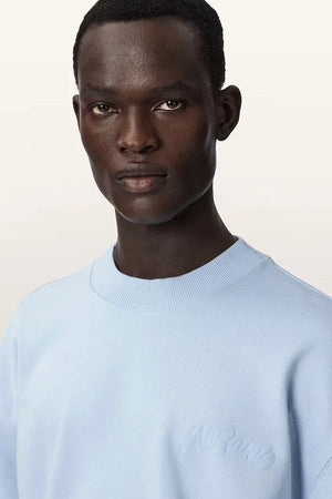 AllSaints ODYSSEY Erkek Pamuklu Oversize Sweatshirt