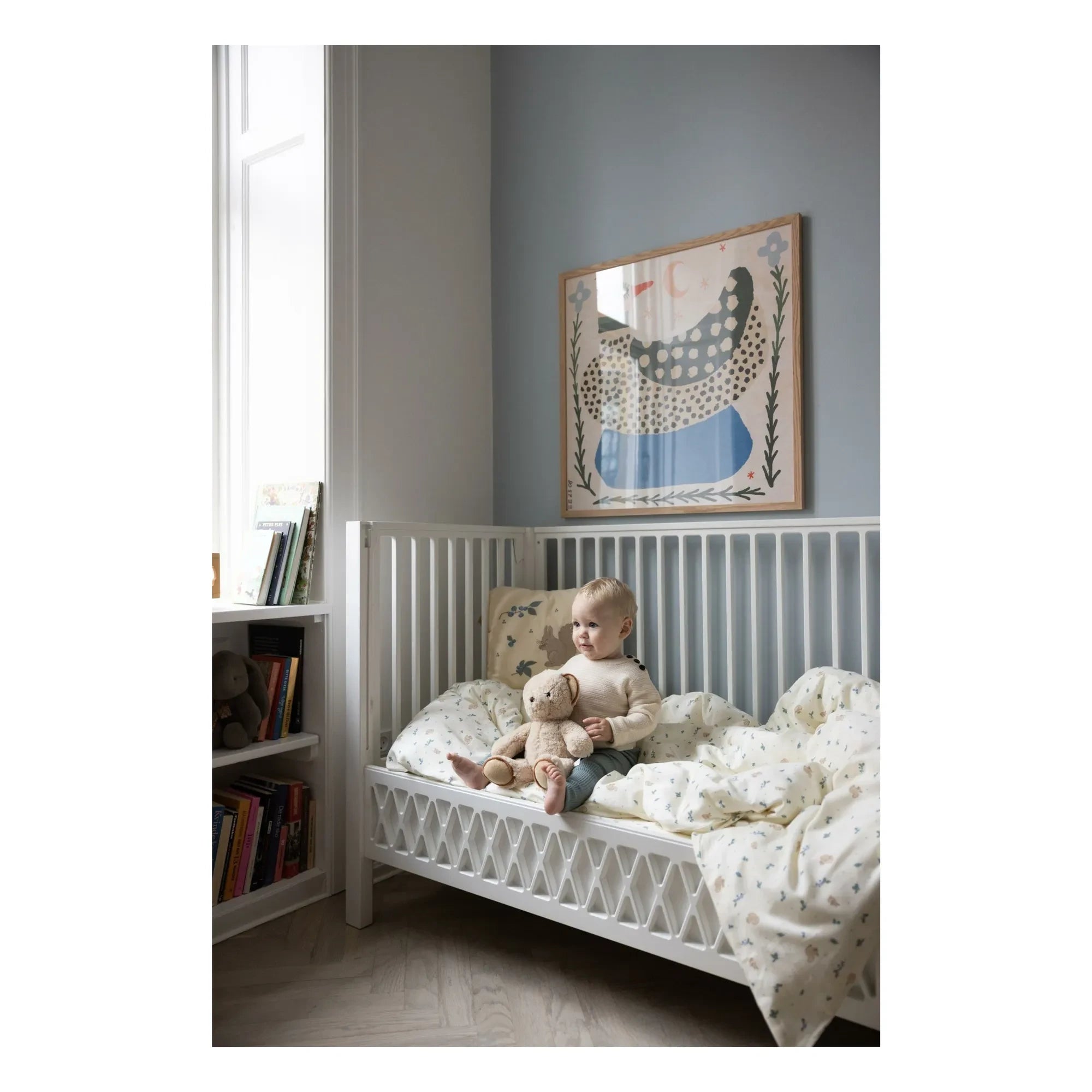 Cam Cam - Blueberry Embroidered Pillow