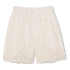 Chloé - Organic Cotton Poplin Trousers | Ivory