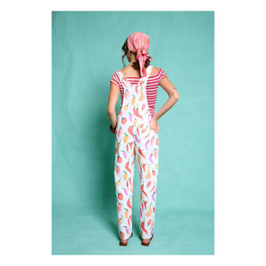 Favorite People - Peperone Peppers Jumpsuit - Women's Collection | White