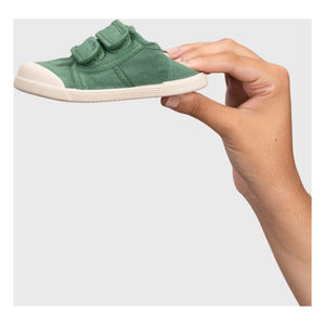 Igor - Canvas Double Scratch Sneakers | Green