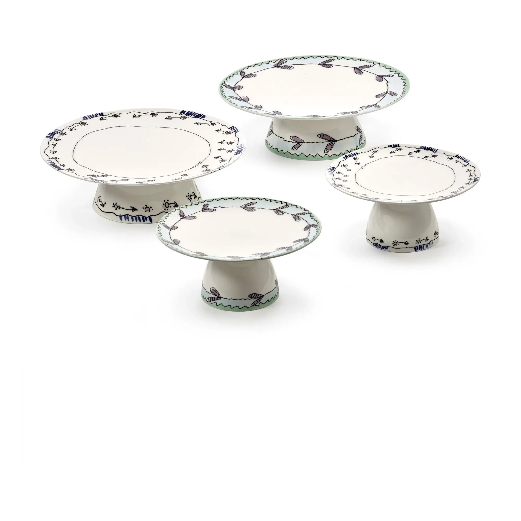Serax - Blossom Milk Cake Plate, Marni | White