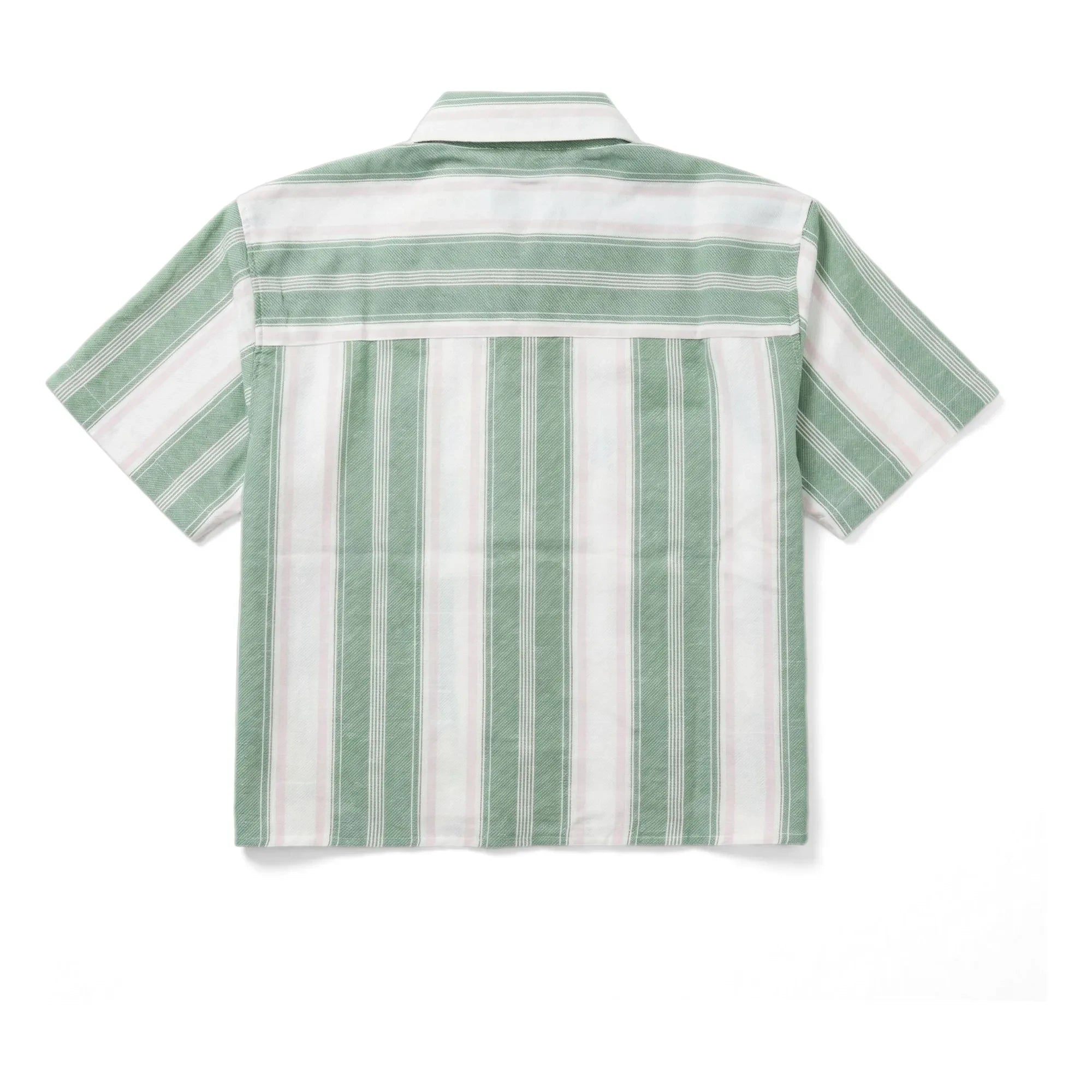 Smallable Kid - Sawyer Striped Shirt | Mint Green